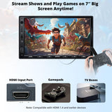 ATOTOZONE 7" AI Android Double Din Car Stereo, 8G+128G Audio Head Unit Navigation, 4G LTE, Wireless Carplay & Android Auto, Dual Phone Connection& BT, 36B-EQ, HDMI Input,with Backup Cam, X10G2A7E-R2