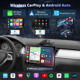 ATOTO P5 7" Portbale Car Stereo, QLED HD Touchscreen Auto-Dimmer Glare-Suppress, Car Radio Bluetooth Navigator, MirrorLink, AUX/FM