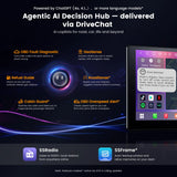 ATOTO A7G211PKL 10" QLED Double DIN Car Stereo, 4GB+64GB, Wireless Apple CarPlay & Android Auto, 4G LTE, DSP, 8-Band EQ, RCA Outputs, Built-in Amp, Subwoofer Support, Wi-Fi, Bluetooth, USB, AI & OTA