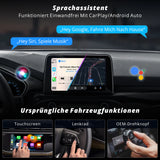 ATOTO AD3APL 2-in-1 Kabelloser Apple CarPlay & Android Auto Adapter, Wandelt kabelgebundenes CarPlay & Android Auto in kabellos um, Plug & Play, Einfache Einrichtung