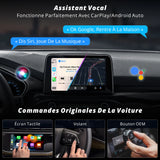 ATOTO AD3APL Adaptateur CarPlay & Android Auto Sans Fil 2-en-1 – Convertit CarPlay Filaire en Sans Fil, Plug & Play, Gris