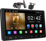 ATOTO A5LG209T 9" Double Din Android Car Stereo with Backup Camera & DVR Dashcam, Wireless Android Auto/CarPlay, GPS Tracking, Drivechat AI, WiFi/Bluetooth/USB, FM/AM/EQ, 2G+32G