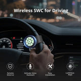 ATOTO AC-44F8 Universal Steering Wheel Remote Control with Custom Key Mapping & Luminous Buttons