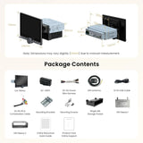 ATOTO A5LG110PT A5L 10.1" QLED Android Car Stereo with OBD2 Scanner, Single/Double Din, 2GB+32GB, Wireless CarPlay & Android Auto, Floating QLED Touch & Button Screen, Built-in AI Chat, WiFi/Bluetooth