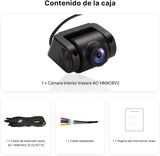 ATOTO AC-HN9CBV2 Cámara Interior Frontal AHD 1080p 30fps, Visión Nocturna Starlight, Gran Angular 135°, Bucle, Parking Mode, Compatible Solo Serie V10