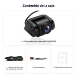 ATOTO AC-HN9CBV2 Cámara Interior Frontal AHD 1080p 30fps, Visión Nocturna Starlight, Gran Angular 135°, Bucle, Parking Mode, Compatible Solo Serie V10