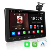 ATOTOZONE A5L 9 Inch Android Double Din Car Stereo with Backup Camera, Wireless Carplay Android Auto Head Unit with GPS WiFi BT, 2+32G Touchscreen Car Radio with 24-Band EQ USB