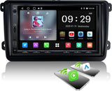 ATOTO A5LVWA7T 7" Double Din Car Stereo Compatible for VW Jetta/Tiguan/Golf/Passat, Wireless CarPlay & Android Auto, Wi-Fi/BT Tethering, 24-Band EQ DSP, Bluetooth, Mirror Link, 2+32G, FM/AUX/TF Support