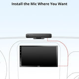 ATOTO AC-MIC20 Dual Noise Cancellation Microphone, Clear Voice Commands, Stable Transmission, Silicone Design, Only Compatible with X10 Series Car Stereo