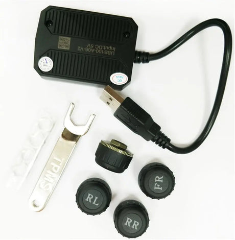 ATOTO AC-UTP1 Sensori TPMS USB per Monitoraggio Pressione Pneumatici (Sensori Esterni) – Compatibile con ATOTO A5/A6/S8/P9/X10