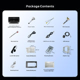 ATOTO A6G209PF Autoradio 2 DIN 9 Pollici con OBD, Android, QLED Touchscreen, 8 Core, Bluetooth, Wireless Android Auto e CarPlay, Controllo Vocale, Navigatore GPS