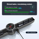ATOTO AC-44F20 Kabellose Autoradio Fernbedienung mit Beleuchteten Tasten, Flexibler Halterung & Anpassbarer Taste, Kompatibel mit A6, A5L, S8 (außer S8 PN), X10, V10 und den Meisten SWC-Lernfähigen Modellen