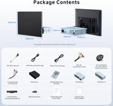 ATOTO X10G141E 14.1" QLED Single Din & Double Din Radio with AI Android System, 8GB+128GB, FlexView Display, 7.1.2 Surround Audio, 4G LTE, Dual-Band WiFi, 36-Band EQ, Wireless CarPlay & Android Auto, ADS Protocol Compatible