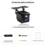 ATOTOEXCEL Telecamera Retro AHD 1080p 30fps,134° Grandangolo,Visione Notturna Starlight,IP67 Impermeabile,Sensore G,Modo Parking,Loop Video,Solo Compatibile con Serie V10 AC-HN9RRV3