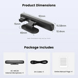 ATOTO AC-MIC20 Car Mic - Noise Cancelling, Clear Voice Commands, Silicone Design, for X10 Series Only