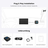 ATOTO AC-4475 DAB+ Empfänger für Auto – Digitalradio-Tuner-Adapter, kompatibel mit ATOTO A5, A6, S8 Autoradios, einfache Installation
