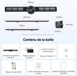 ATOTO AC-44F20 Télécommande sans Fil Autoradio avec Touches Rétroéclairées, Montage Souple et Bouton Personnalisable, Compatible avec A6, A5L, S8 (sauf S8 PN), X10, V10 et Autres Marques SWC Learning