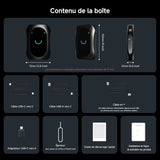 ATOTO CB7SATN CarPlay AI Box, Kabelloses CarPlay & Android Auto, 4G LTE (SIM), 256GB, HDMI In/Out, GPS, OBD, Dual Bluetooth, WLAN, USB C/A, OTA