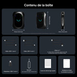 ATOTODIRECT Adaptador Carplay Inalámbrico Android Auto Inalambrico AI Box Android 13 con CP/AA Wireless,4 GB + 64 GB, 4G LTE(SIM), Oat, 2,4/5G WLAN, Dual BT 5.0/4.2 BLE, GPS, DVD, HDMI In/out, 256 GB