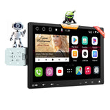 ATOTO S8G1109UN 10.1" Single & Double Din Head Unit with Floating QLED Display, 6+128GB Wireless CarPlay & Android Auto, 4G Built-in, Dual Bluetooth, DSP & ChatGPT