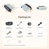 ATOTO A5LG1A5T 5" Single Din Android Car Stereo with Apple CarPlay & Android Auto, Bluetooth, WiFi, USB QC 2.0 Fast Charging, GPS Tracking, AUX-in, LRV, SWC