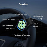 ATOTO AC-44F6 Wireless Remote for P5/P8/P9 - Luminous Buttons, Key Mapping, Watchband Style (Not for A5/A6/F7/S8)