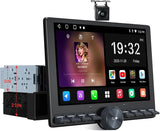 ATOTO A5LG110PT-S01 10.1" Floating Single & Double DIN Car Stereo with Backup Camera, Wireless CarPlay & Android Auto, AI Chat (ChatGPT), FlexView Adjustable Screen, Wi-Fi/USB Tethering, Internet Radio, 24EQ DSP