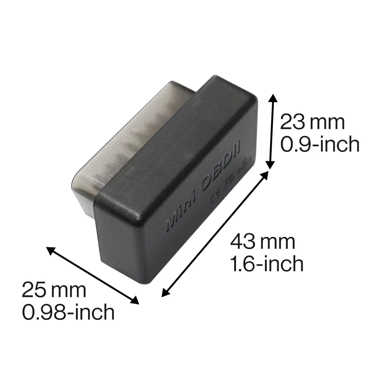 ATOTO AC-4450 Scanner OBD2 Bluetooth – Outil de Diagnostic Auto, Compatible Torque Pro, Données en Temps Réel – Compatible avec Tous les Autoradios Android ATOTO