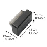ATOTO AC-4450 Scanner OBD2 Bluetooth – Outil de Diagnostic Auto, Compatible Torque Pro, Données en Temps Réel – Compatible avec Tous les Autoradios Android ATOTO