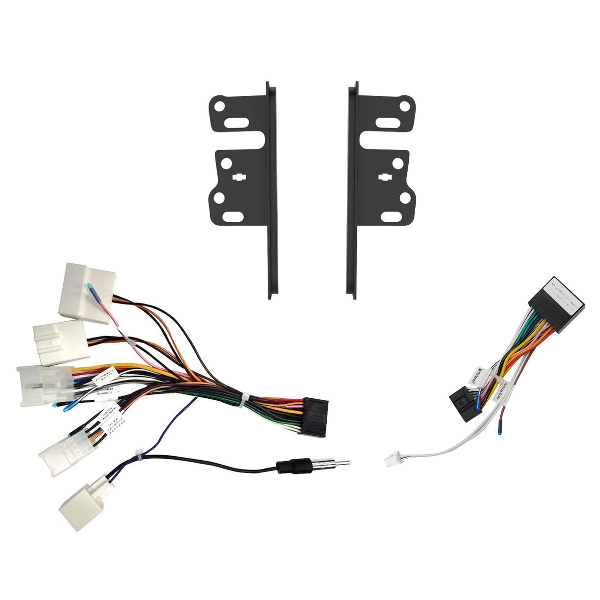 ATOTO AC-TYKT07W Dash Installation Kit with Side Extension Parts & Power Connector for Toyota 205mm×104mm – Only Compatible with ATOTO Head Units