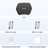Adapter Android Auto Wireless AI Box, BT, WLAN, HDMI