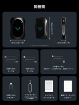 ATOTO CB7SBX カープレイ AI ボックス｜ワイヤレスCarPlay・Android Auto対応｜フルAndroid 8GB+128GB・4G LTE・カメラ/DVR対応・YouTube/Netflix再生・HDMI入出力・デュアルBT/Wi-Fi/GPS内蔵