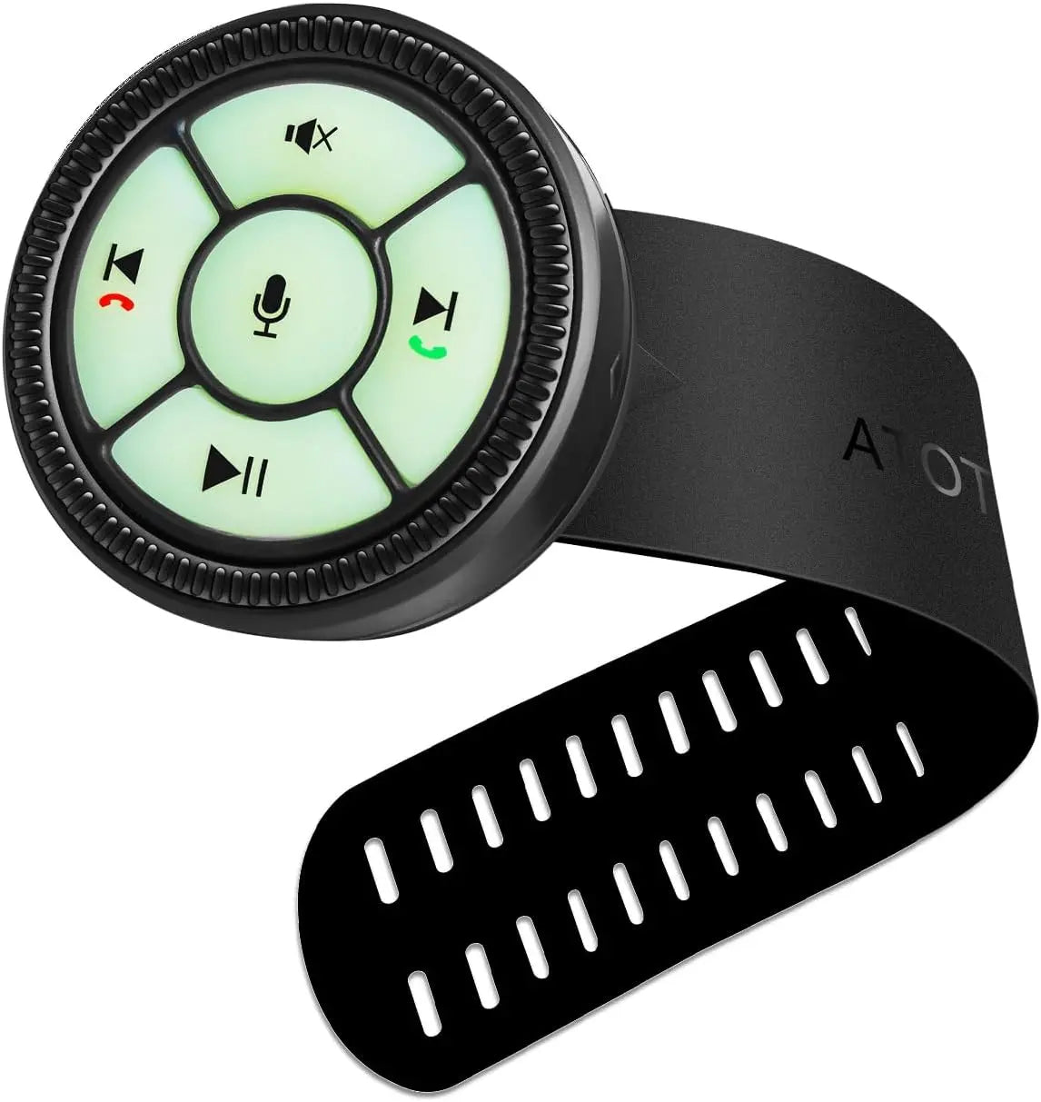 ATOTO AC-44F6 Telecomando Wireless Stile Braccialetto con Pulsanti Luminosi, Mappatura dei Tasti, Solo per Stereo Portatili ATOTO P5/P8/P9 (Non Compatibile con Serie A5/A6/F7/S8/X10)