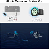 ATOTO AC-44F60 Wireless Remote for X10 - Voice Control, Luminous Buttons, Durable ABS+PC (-45°C to 85°C), Watchband Style, Easy Install