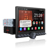 ATOTOOUT Single/Double Din Car Stereo - 10.1" QLED Floating Touchscreen w/Button, Wireless CarPlay/Android Auto, Wi-Fi/Bluetooth/USB Tethering, AI/DSP/RCA/GPS/Dual-HDMI, Spilt-screen/MirrorLink,2G+32G