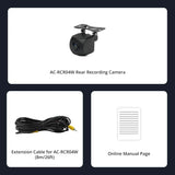 ATOTO AC-RCR04W 1080P HD Rear View Camera with HDR - 145° Ultra Wide Angle, IP67 Waterproof, Live View Monitoring, Backlight Compensation & Gain Control | Compatible with ATOTO S8 Series (Real-Time View on S8 MS/PN Models)