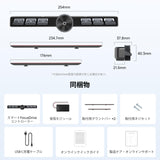 ATOTOZONE AC-44F20 ワイヤレスリモコン バックライトキー付、柔軟な取り付け、カスタマイズ可能ボタン、A6、A5L、S8（S8 PN以外）、X10、V10や他多数SWC学習対応機種用