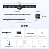 ATOTO AC-44F20 ワイヤレスリモコン バックライトキー付き、柔軟な取り付け、カスタマイズ可能ボタン、A6、A5L、S8（S8 PN以外）、X10、V10対応、SWC学習機能付き