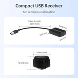 ATOTO AC-UTP1 USB TPMS Sensor zur Überwachung des pneumatischen Drucks System (esterer Sensor) – speziell für ATOTO A5 / A6 / S8 / P9 / X10