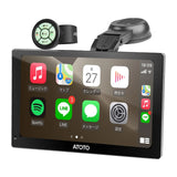 ATOTO P5 9インチポータブルナビ｜QLED防眩・無線CarPlay/Android Auto
