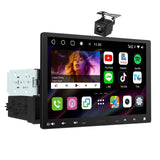 ATOTO S8G1104MS 10" Single Din & Double Din Car Stereo with Backup Camera, Floating QLED Screen, Wireless CarPlay & Android Auto, 4+32G, 4G LTE, ChatGPT-Powered AI Voice Control & Android Radio