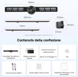 ATOTO AC-44F20 Telecomando Wireless per Autoradio con Tasti Retroilluminati, Installazione Flessibile e Pulsante Personalizzabile, Compatibile con A6, A5L, S8 (escluso S8 PN), X10, V10 e Altri Modelli con SWC Learning