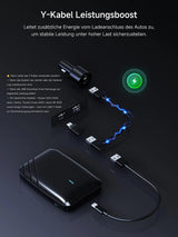 ATOTO CB4B Wireless CarPlay Adapter mit Android AI Box | Kabelloses CarPlay & Android Auto, KI-DriveChat, Netflix & YouTube, Dual-WLAN/Bluetooth, 4GB+32GB