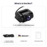 ATOTO AC-HN9CBV2 Innenraumkamera Vorne, AHD 1080p, 135° Weitwinkel, Sternenlicht-Nachtsicht, Loop-Aufnahme, Parkmodus, V10 Serie