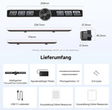 ATOTO AC-44F20 Kabellose Autoradio Fernbedienung mit Beleuchteten Tasten, Flexibler Halterung & Anpassbarer Taste, Kompatibel mit A6, A5L, S8 (außer S8 PN), X10, V10 und den Meisten SWC-Lernfähigen Modellen