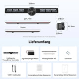 ATOTO AC-44F20 Kabellose Autoradio Fernbedienung mit Beleuchteten Tasten, Flexibler Halterung & Anpassbarer Taste, Kompatibel mit A6, A5L, S8 (außer S8 PN), X10, V10 und den Meisten SWC-Lernfähigen Modellen