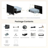 ATOTO A5LG110PT 10.1" QLED Floating Single & Double DIN Head Unit, Wireless CarPlay & Android Auto, Dual HDMI, Physical Buttons, AI DSP, GPS, Wi-Fi/USB Tethering, Split-Screen, 2G+32G