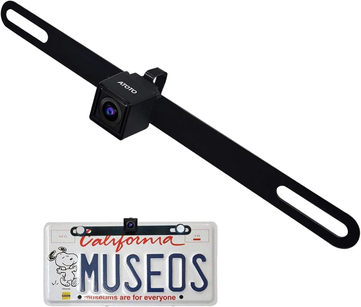 ATOTO AC-HD02LR 720P Rearview Camera - Live View, Night Vision, Waterproof, for X10/S8/F7/A6/A5 (Not for P5/P8/P9)