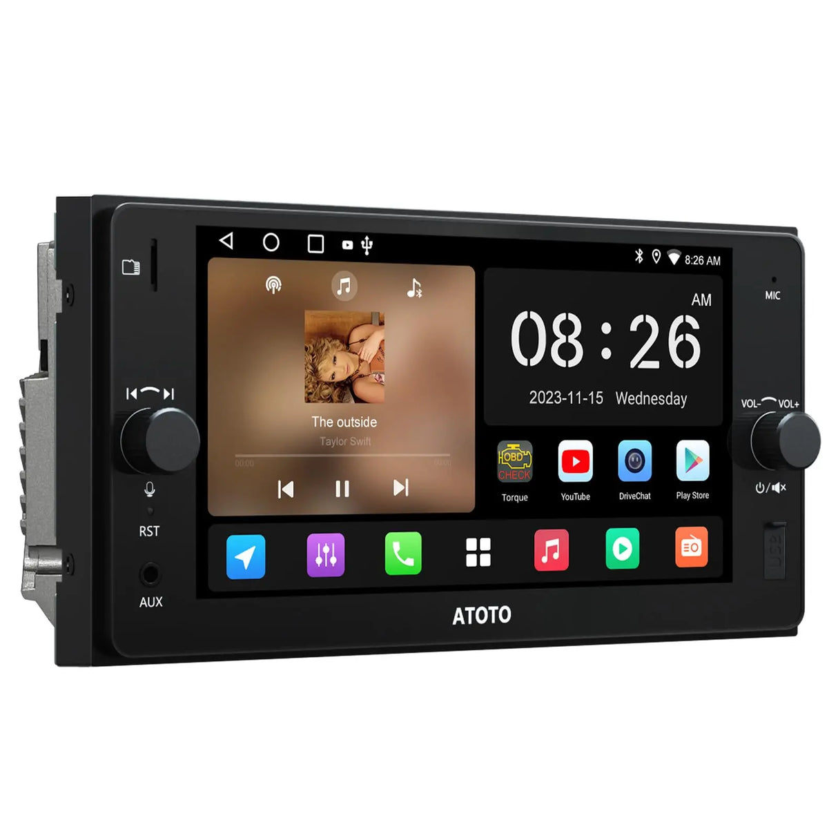 ATOTO ディスプレイオーディオ ATOTO A5L 7型 2DIN ディスプレイオーディオ｜ワイヤレスCarPlay