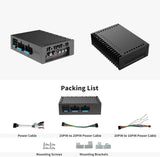 ATOTO CA-AEC01 Car Amplifier, 4 Channel, 400W Max Power, Class A/B, 2/4 Ohm Stable, Only Compatible with Selected ATOTO Car Stereos